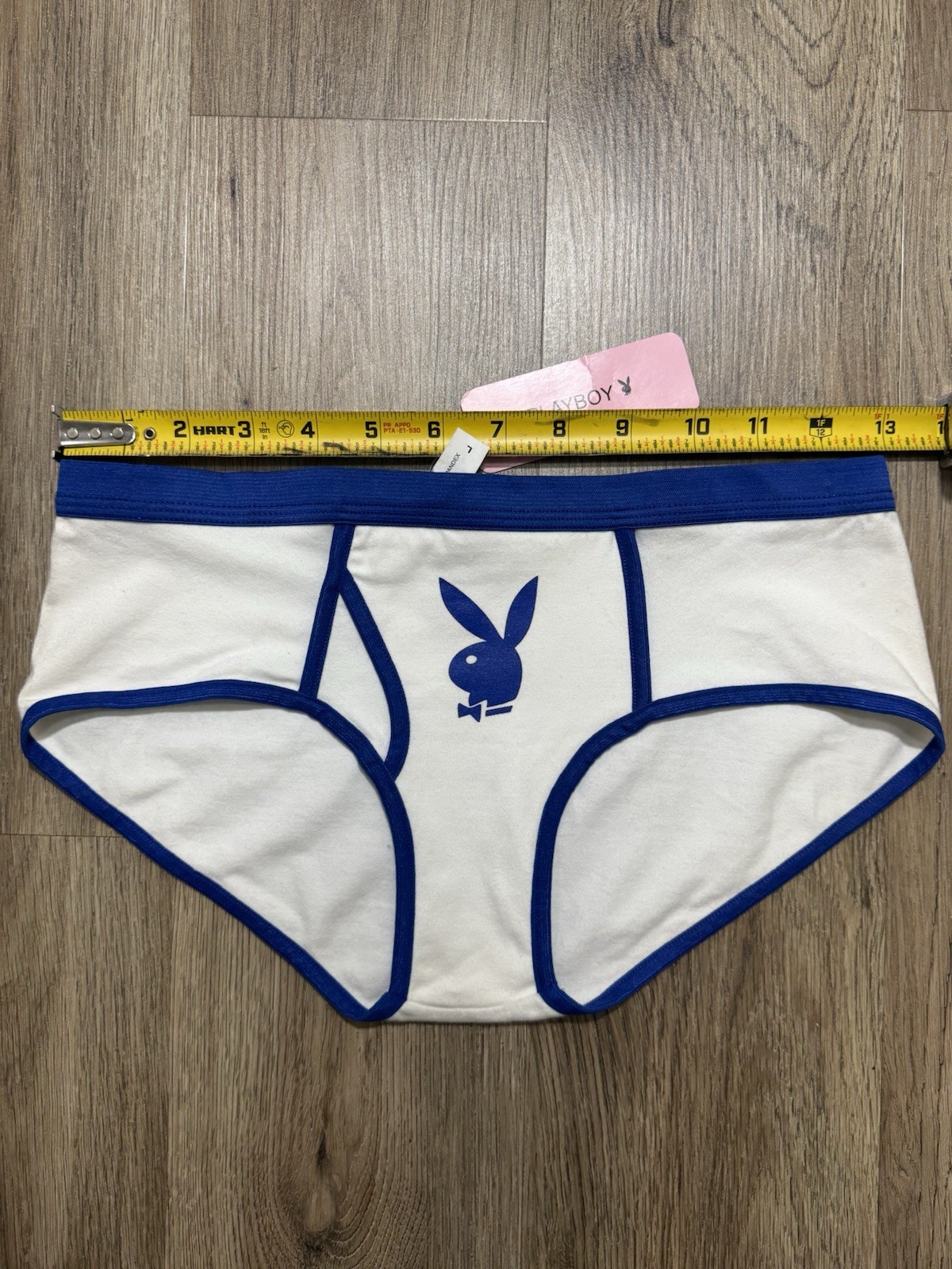 Y2K Vintage Playboy Property Of Playboy Bunny Head Briefs Underwear Size L