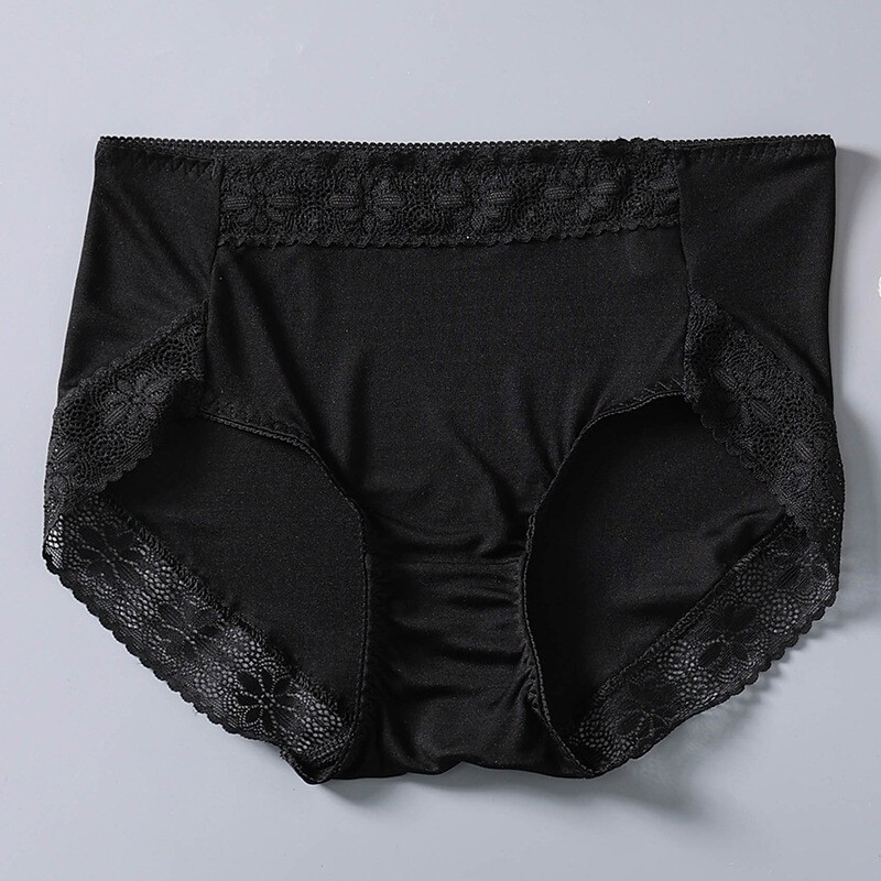 100% Mulberry Silk Underwear For Women Briefs Thin Silk Lady Panties Super Silky