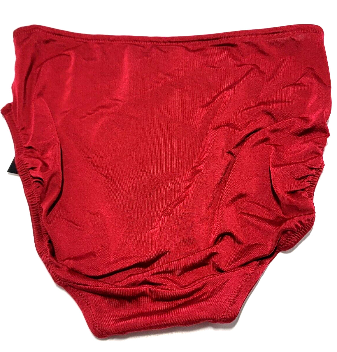 Jones New York Red Hi-Cut Panties 1 Pair Polyester Black Lace Size 5 S Small New