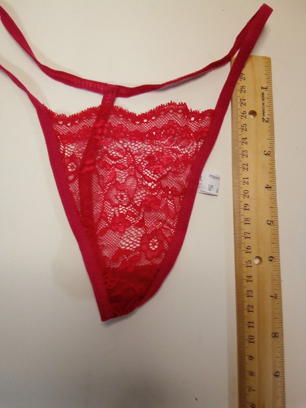 New Large Thongs with Lace