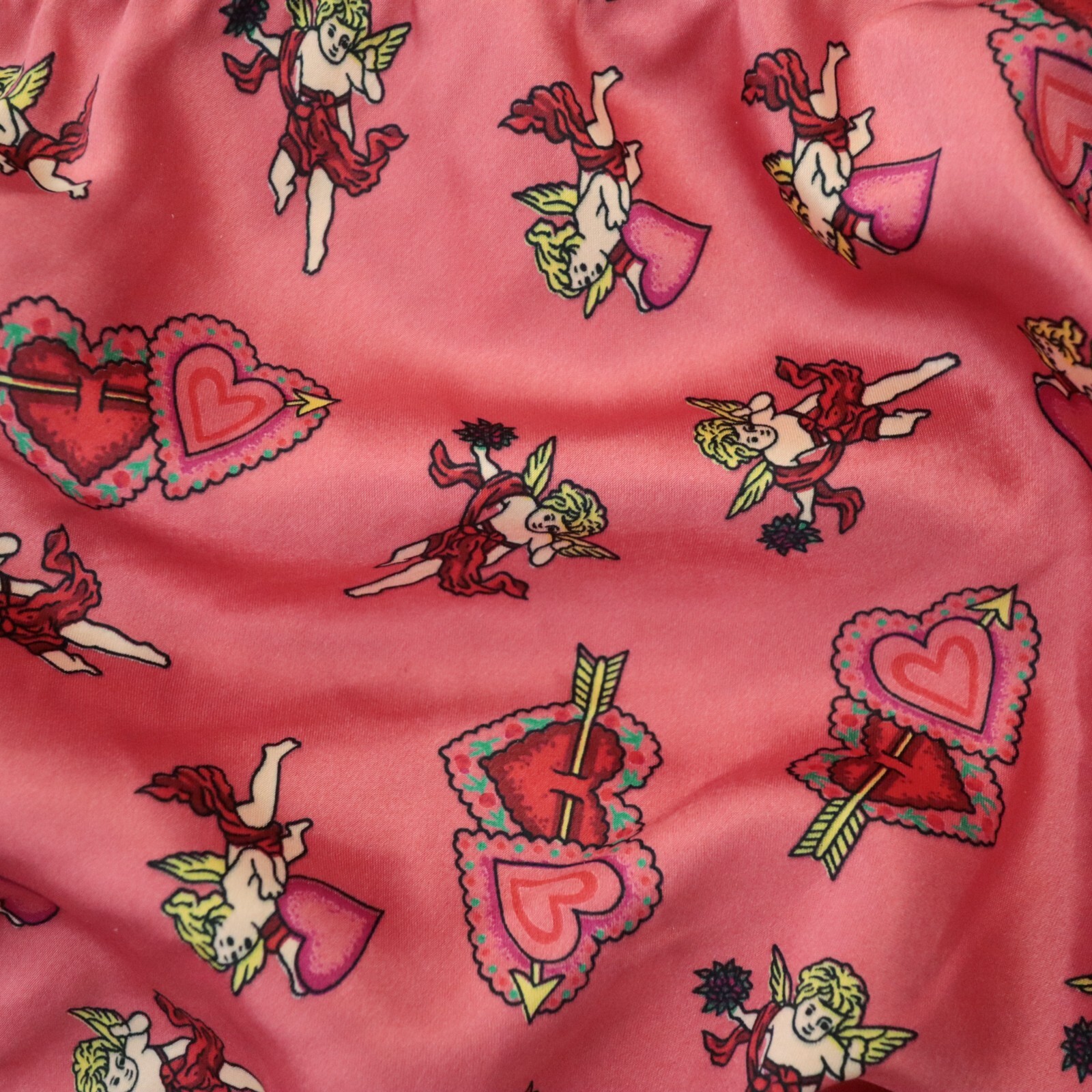 NEW Delicates VTG JC Penney Polyester Satin String Bikini Panty MEDIUM