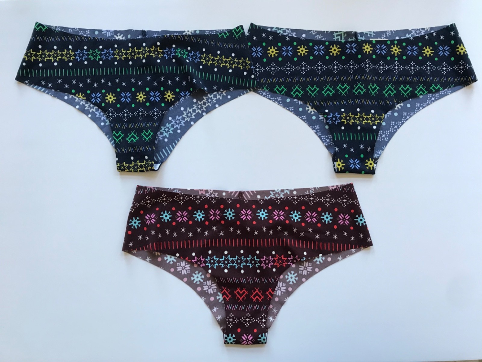 Aerie Women Panty Underwear Cheeky 8443 6636 Size S Set of 3