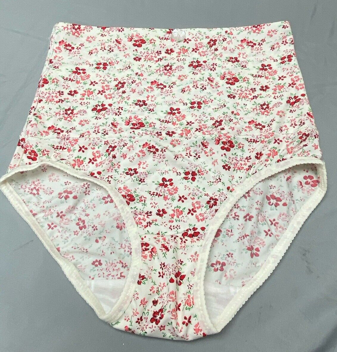 Carol Nior High Waist Body Shaper Panties Underwear Floral XL NWOT