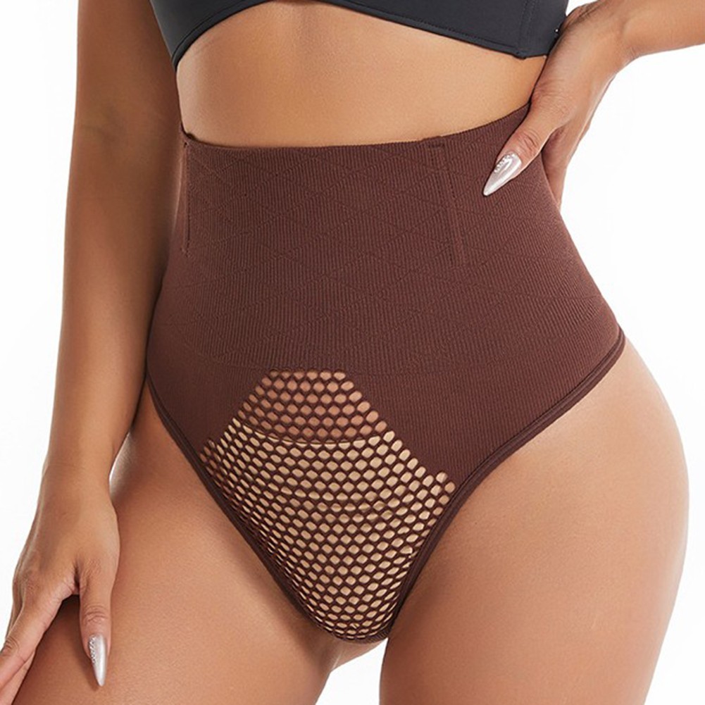 Women’s High Waist Thong Style Shaping Pant with Hollow Back and Lift Effect