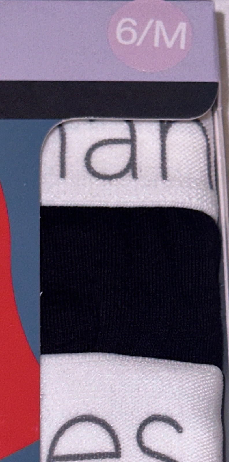 HANES 3 Pk Ultimate Stretch Cotton Red Black Hi Legs Panty Womens M 6 L 7 XL 2XL