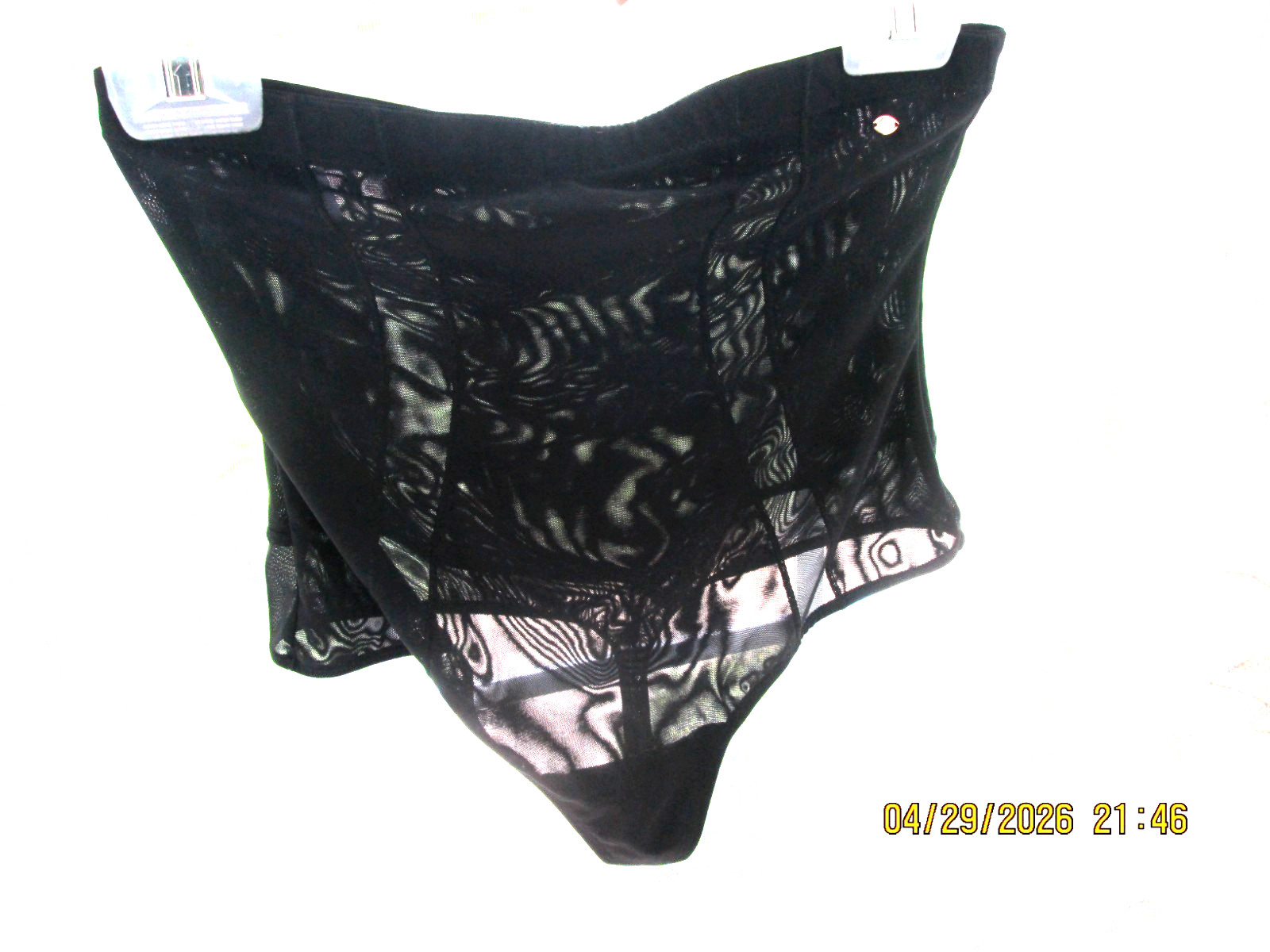 Sofia shapewear Sofia Vergara Womens hi Waist Power Mesh Shaping Thong panty XL