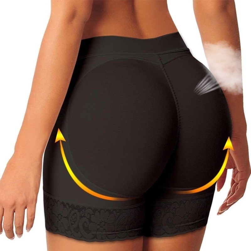 US Women FAKE ASS Butt Lift and Hip Enhancer Booty Padded Underwear Pants Shaper