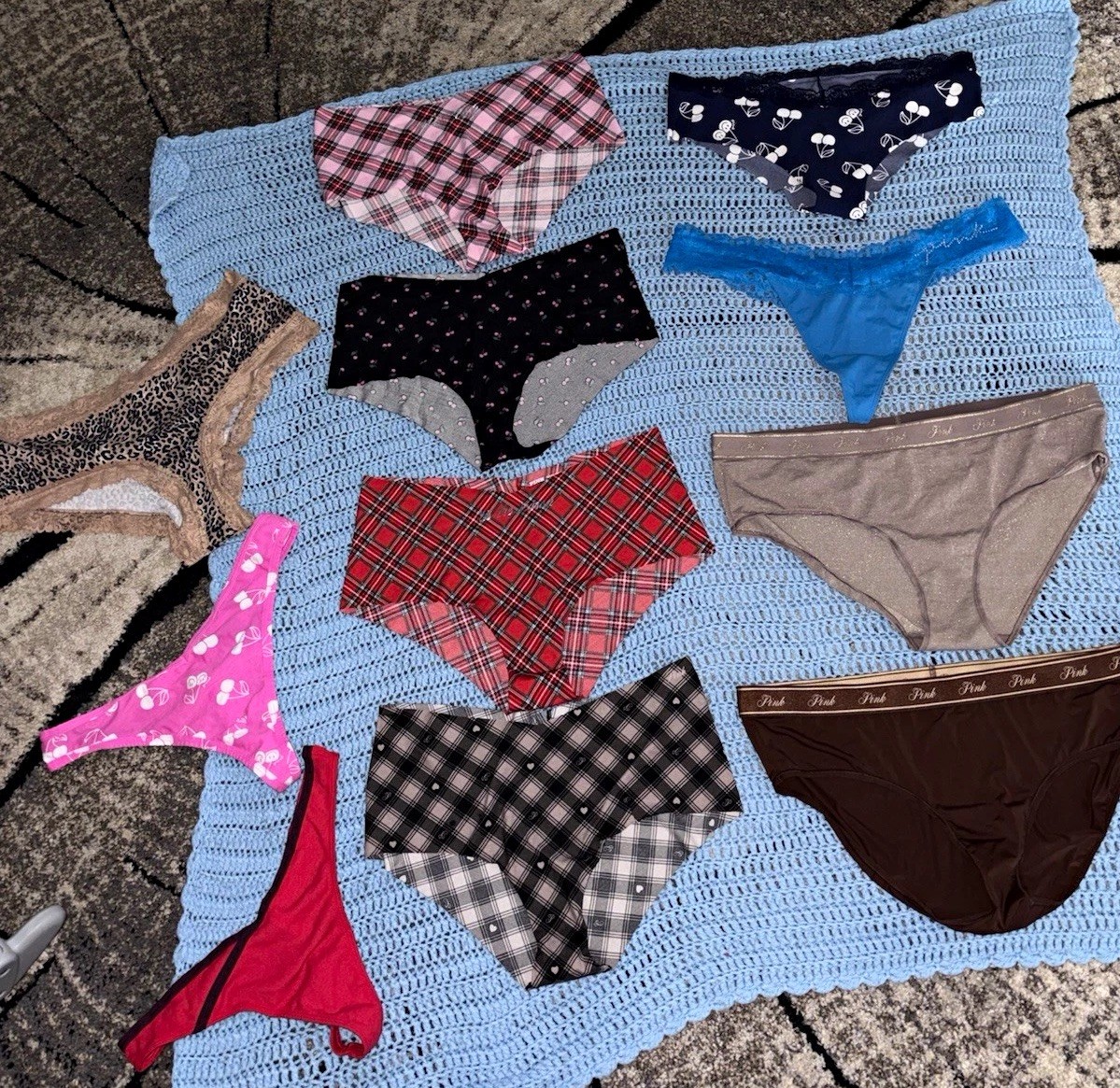 Victoria’s Secret PINK Cheeky/Thong Panties 11 Pack XXL