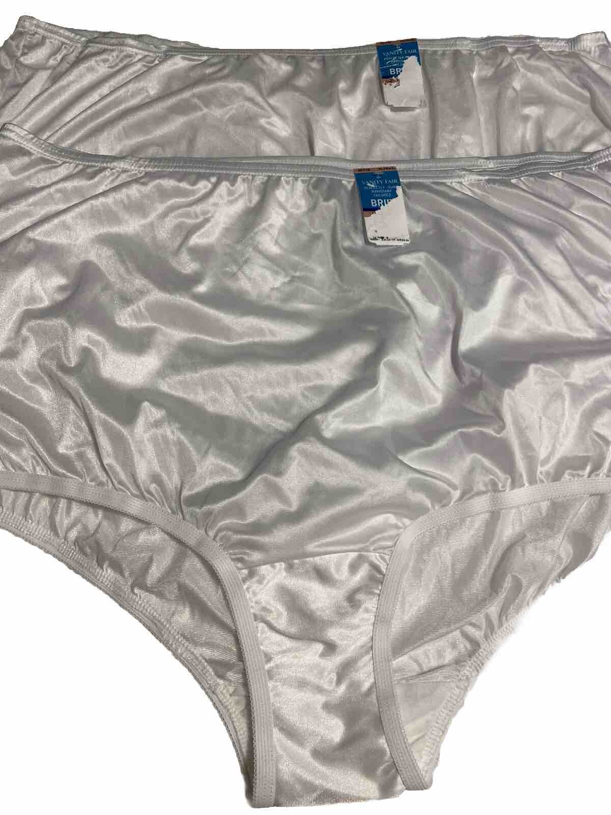 Vanity Fair Perfectly Ravissant 2-pk. Brief Panty 15712 White Sz.12/5XL #7