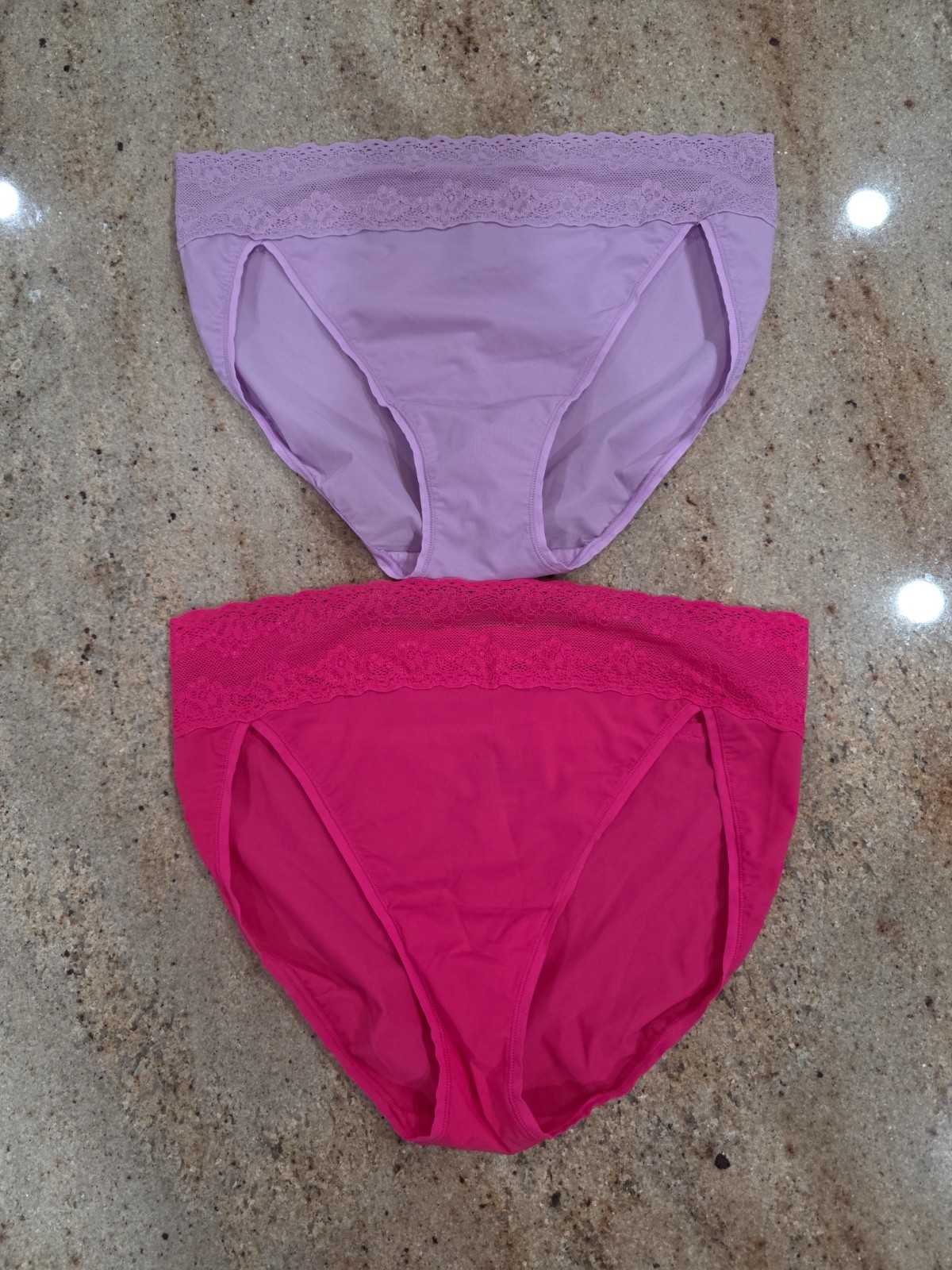New Women’s NATORI 773154 Set Of 2 Bliss Perfection French Bikini Panty One Size