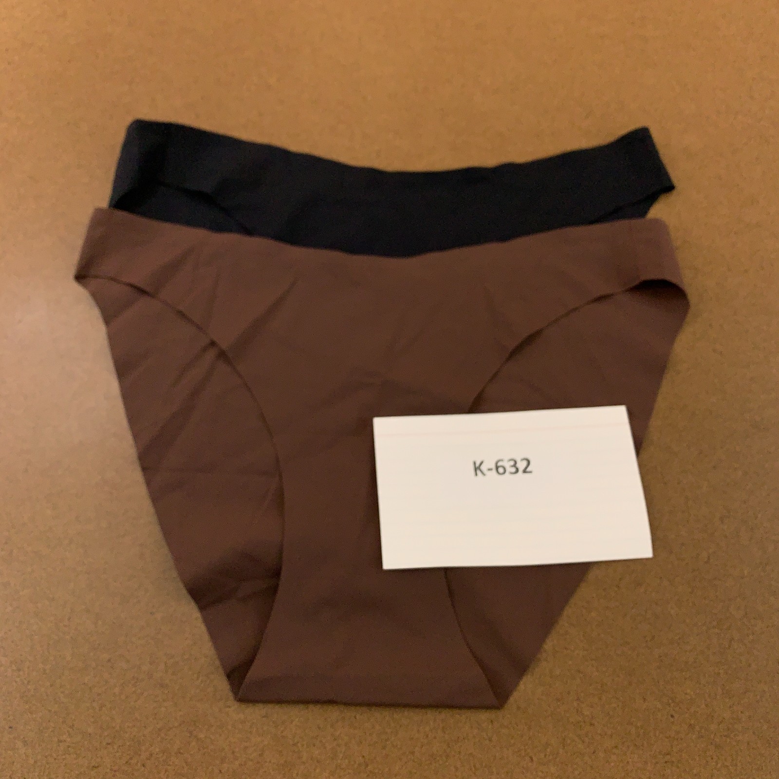 Everlane Womens Size Medium Brown Black Bikini Panty 2 Pieces New