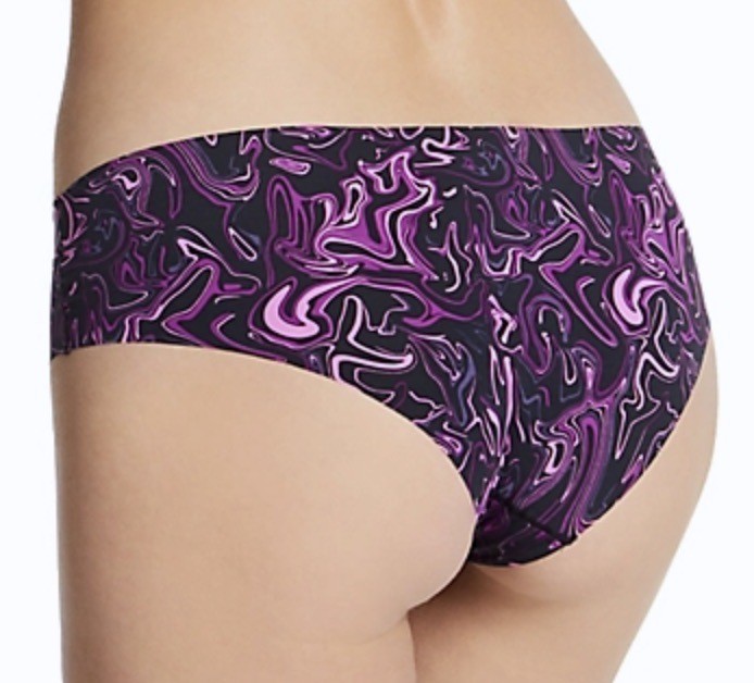 MAIDENFORM Flawless No Line Look Black Hipster Panty Underwear Womens S M 6 L 7
