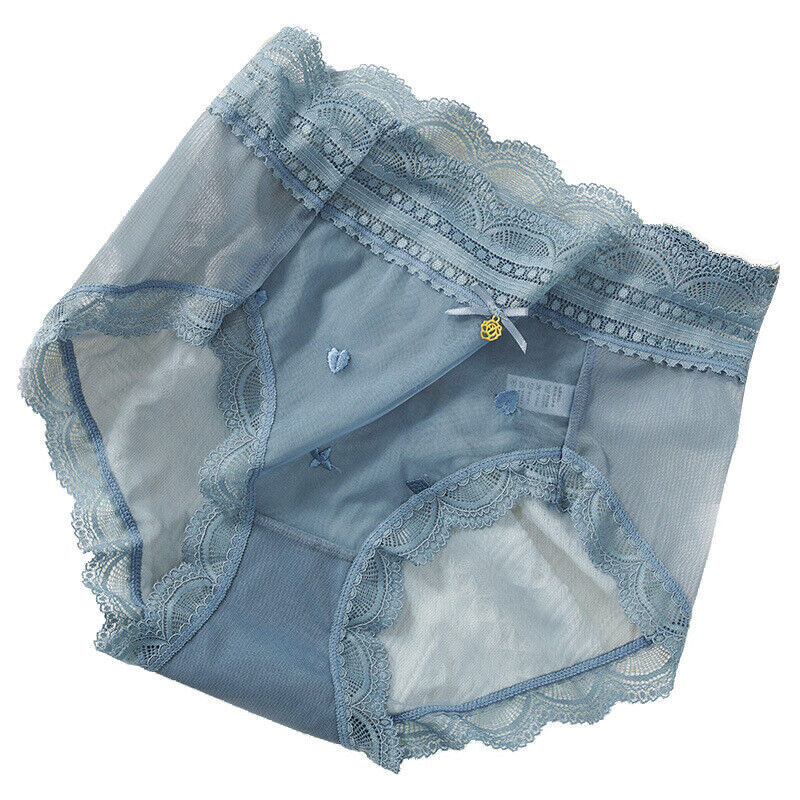 Japanese Fresh High Waist Ultra Thin Breathable Sexy Women Lace Underwear