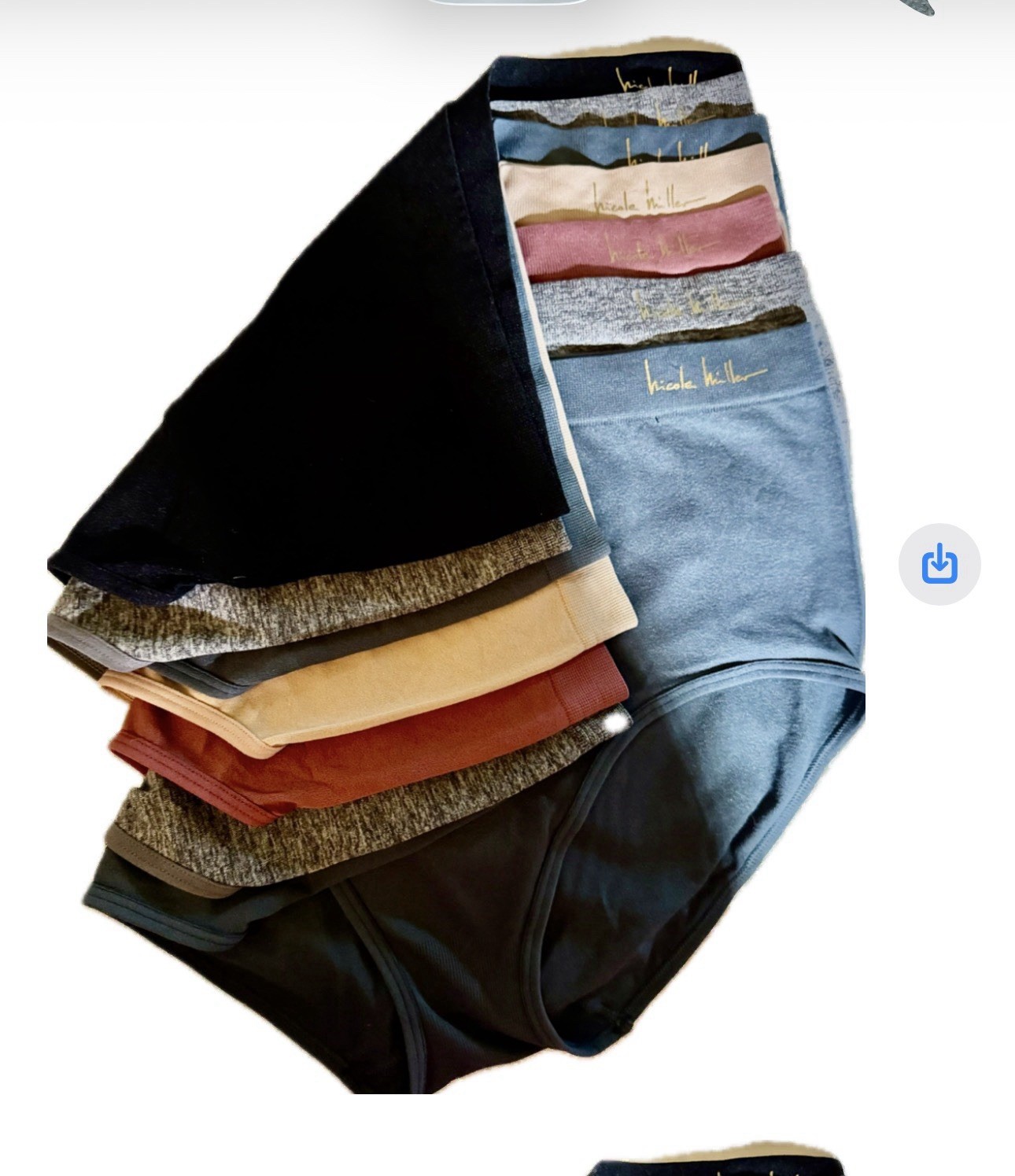 Nicole Miller New York Woman’s Briefs (L) 7 PR NWT