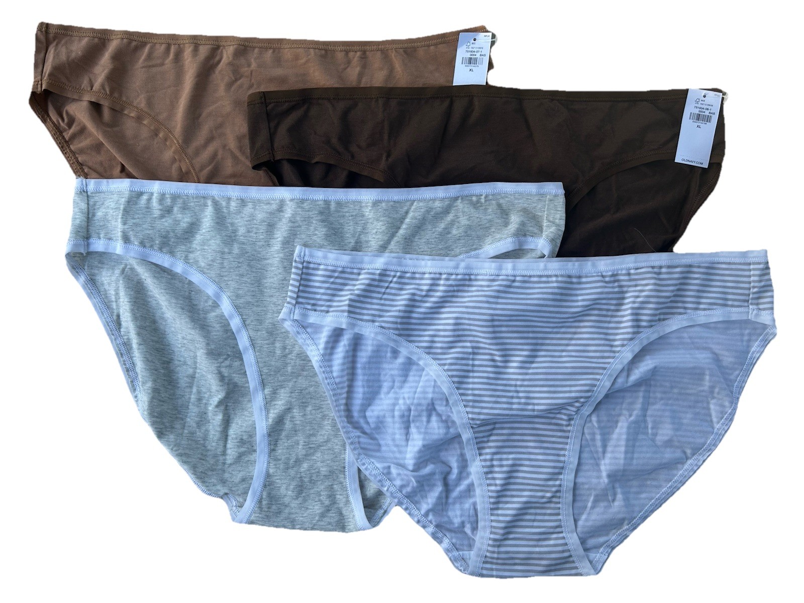Old Navy Women’s Bikini Underwear Bundle Of 4 Size XL