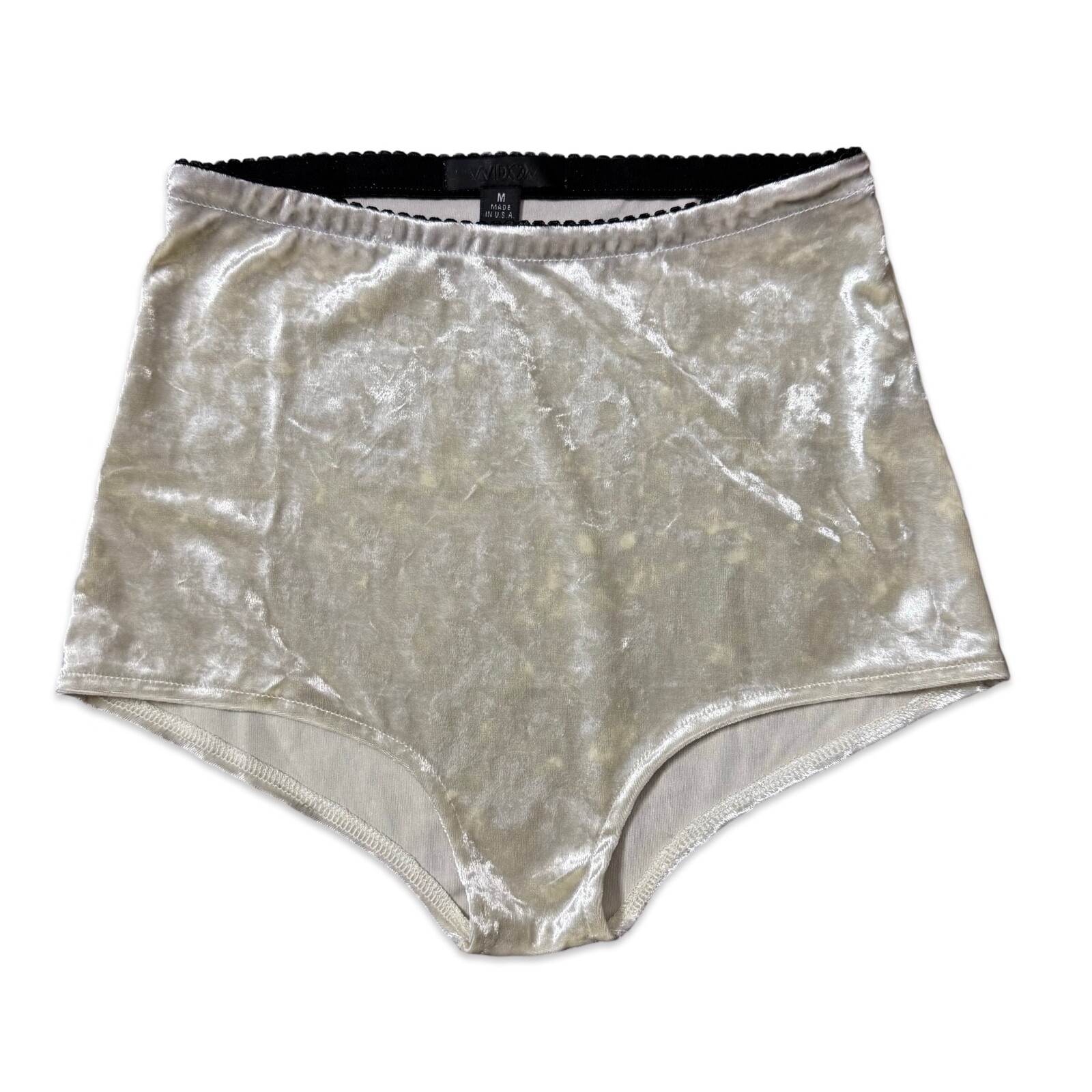 Widow by Lip Service Vintage Goth Sexy Retro Crushed Velvet Shorts