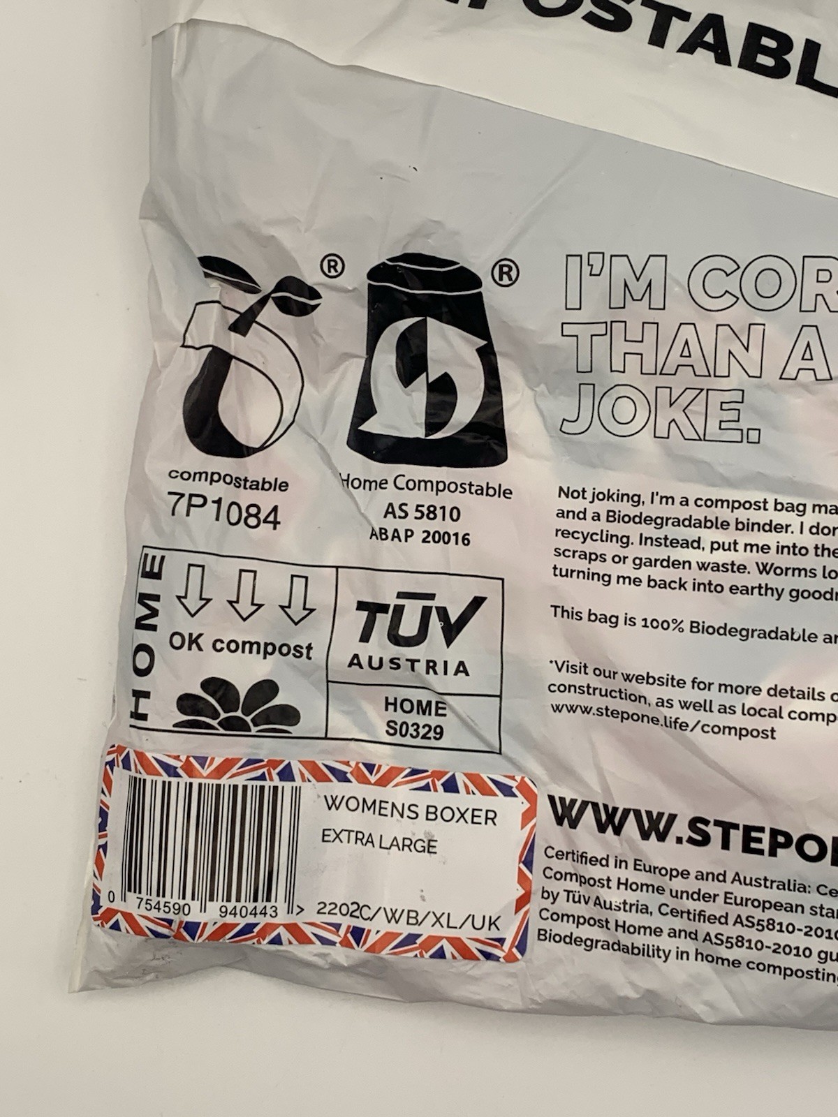 Step One Bundle x2 Pair Women’s Boxer XL Union Jack & Ice Lolly Freepost