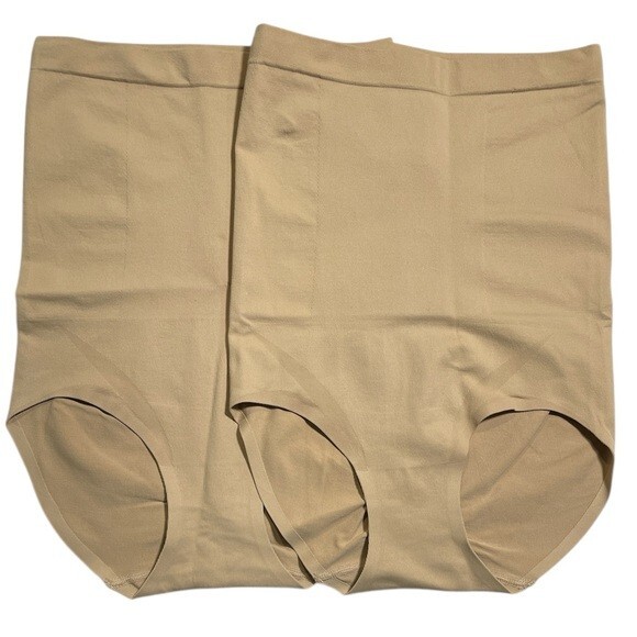 Jockey~Set of 2~Skimmies Slimmers Breathe High Waisted Brief~Large~A655609 13427