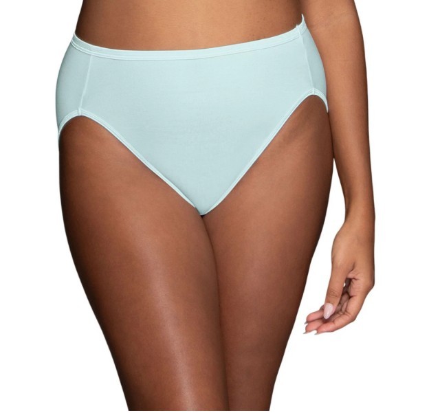 3 or 4 Pairs Vanity Fair Illumination Briefs HI-CUT Mint 13108 Sizes 6,7,8,9,10