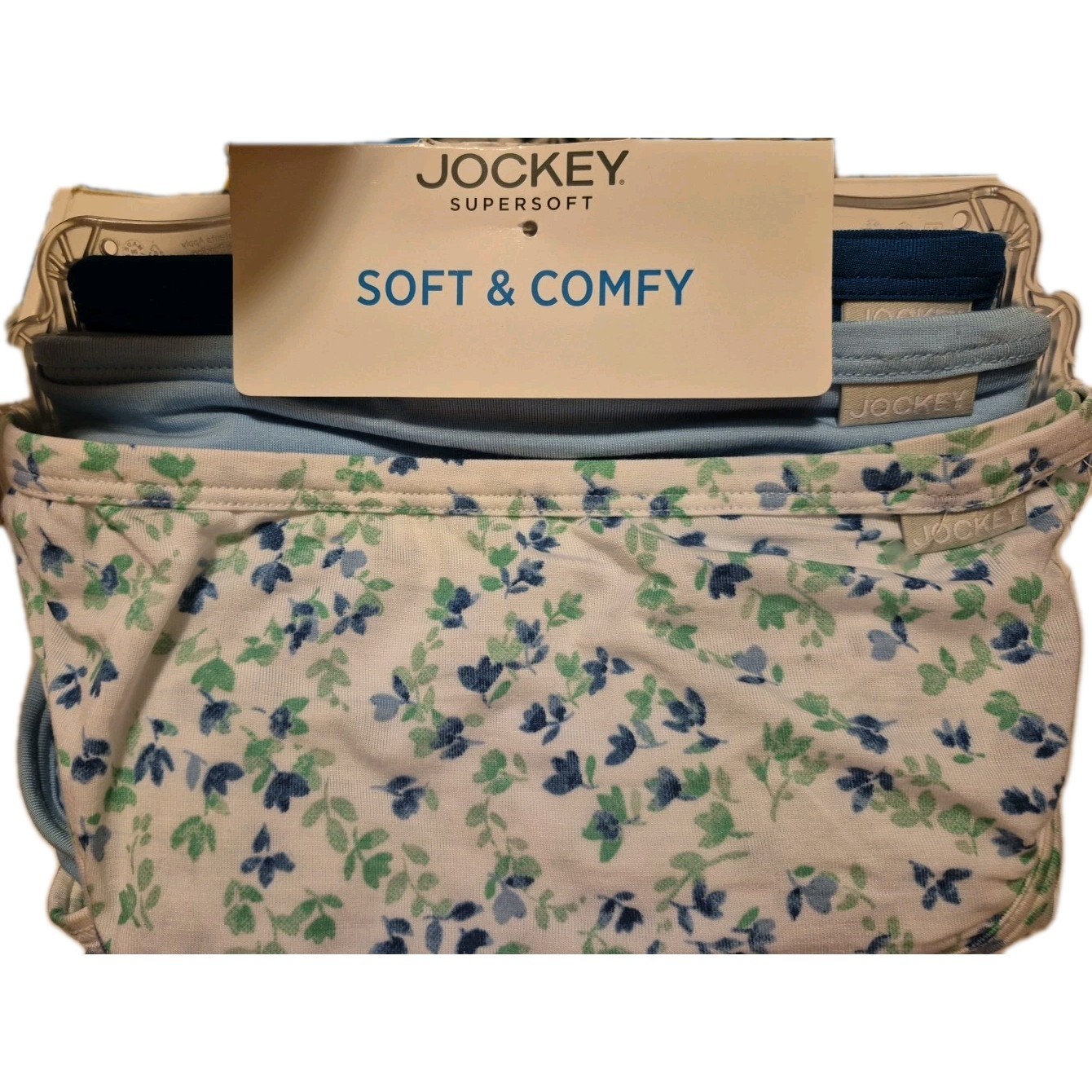 Nwt 3 PK Jockey Soft Comfy French Cut Modal Panties Briefs Underwear 6/Medium