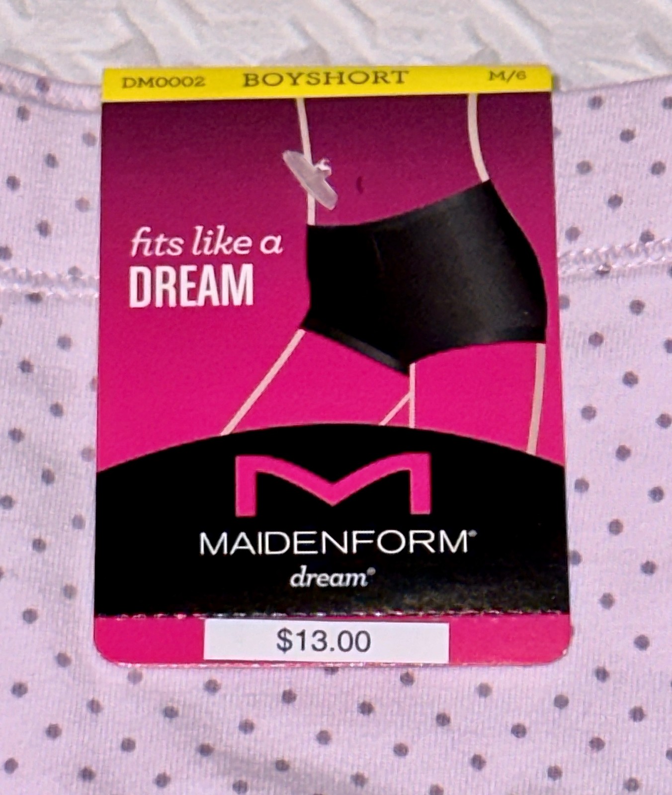 MAIDENFORM Dream Tailored Cotton Violet Purple Boyshort Panty Women S M L XL 2XL