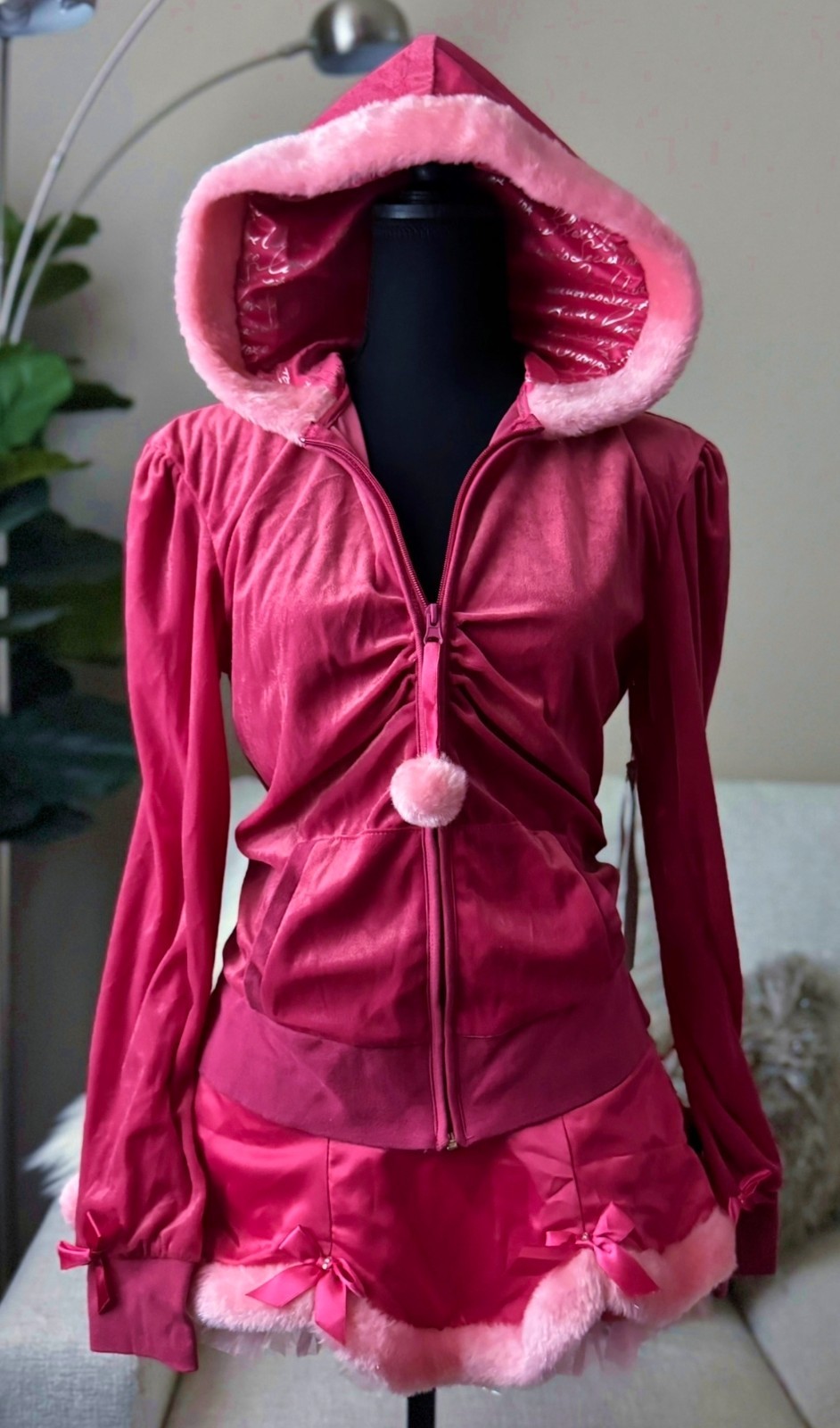 NEW Vintage Victoria’s Secret Sexy Little Things Santa Baby Jacket & Skirt L