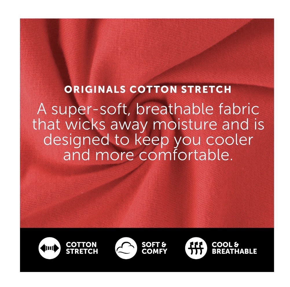 6-Pack HANES Originals Women’s 7/L Hi-Legs Cotton Stretch Breathable Underwear
