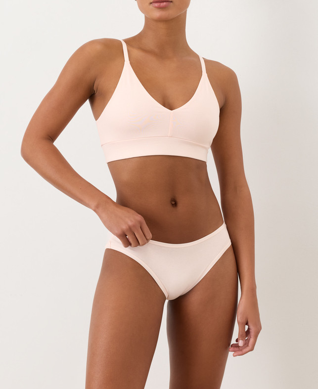 Best Sale Pact Organic Everyday Classic Fit Bikini 5-Pack, Core Edit