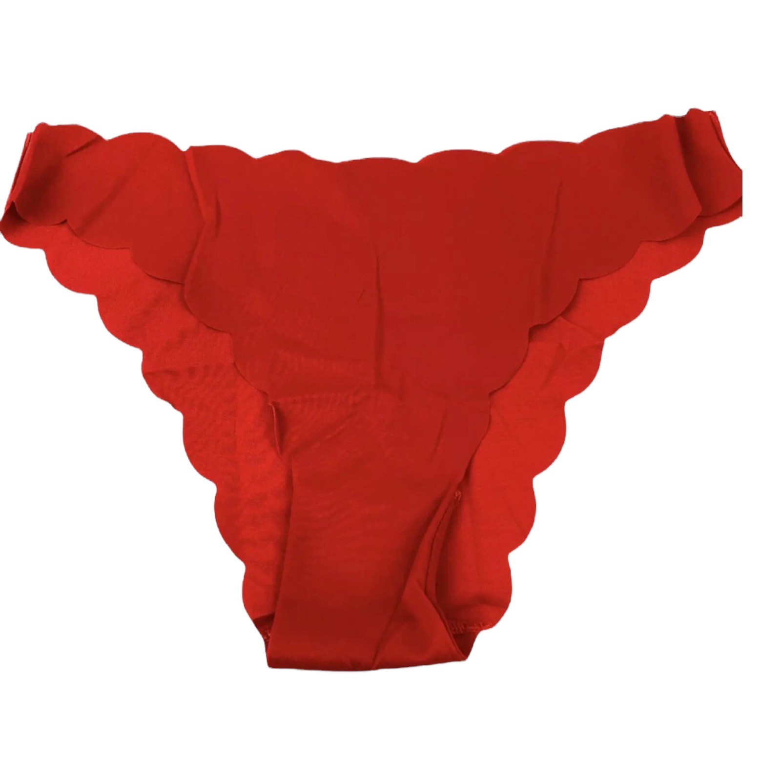 Knotty Knickers XL Thong G-String Lingerie Bundle 5 Pack Plaid Lace Mesh Ribbed