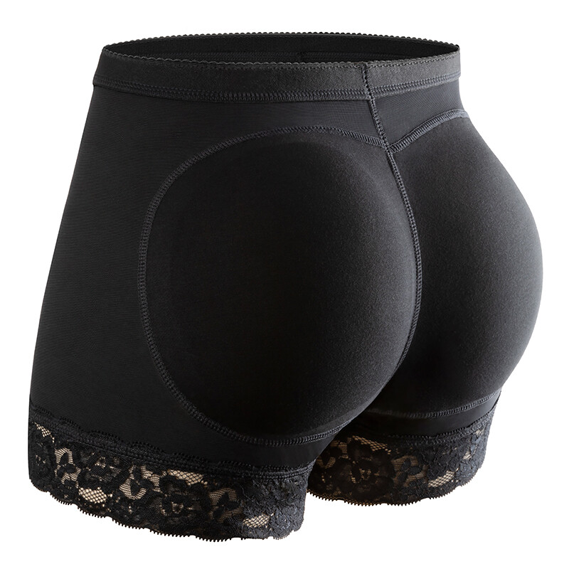 Levantador de glúteos de cintura alta para mujer Boyshorts Ropa interior Slip