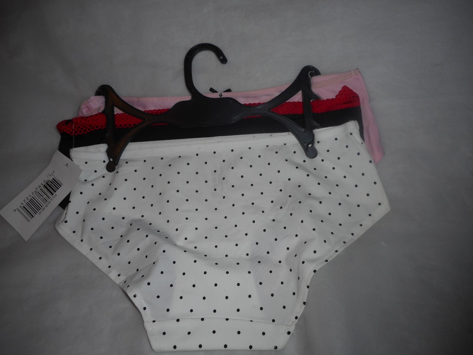 3 pK Women’s Jolie Intimates Multicolor Hipsters Panty SMALL