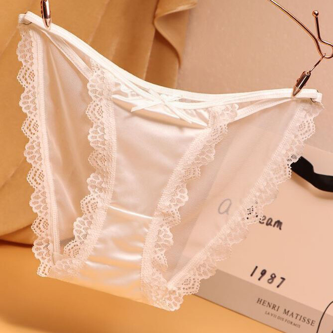 1/5 Pack Lot Womens Sexy Nylon Panties Satin String Lingeries Underwear Brief