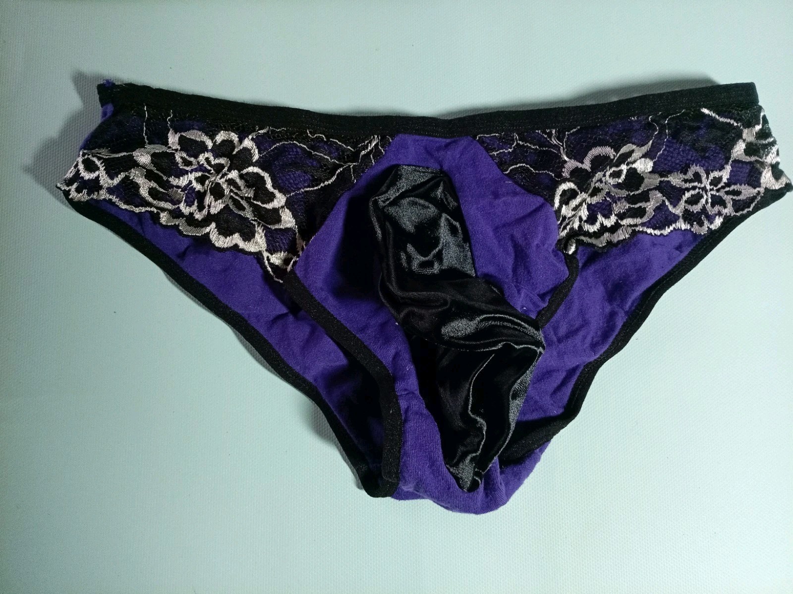 XL Vtg Vision Women’s Panties Custom Pouch Stretch for Men 2nd Skin 34″ 36