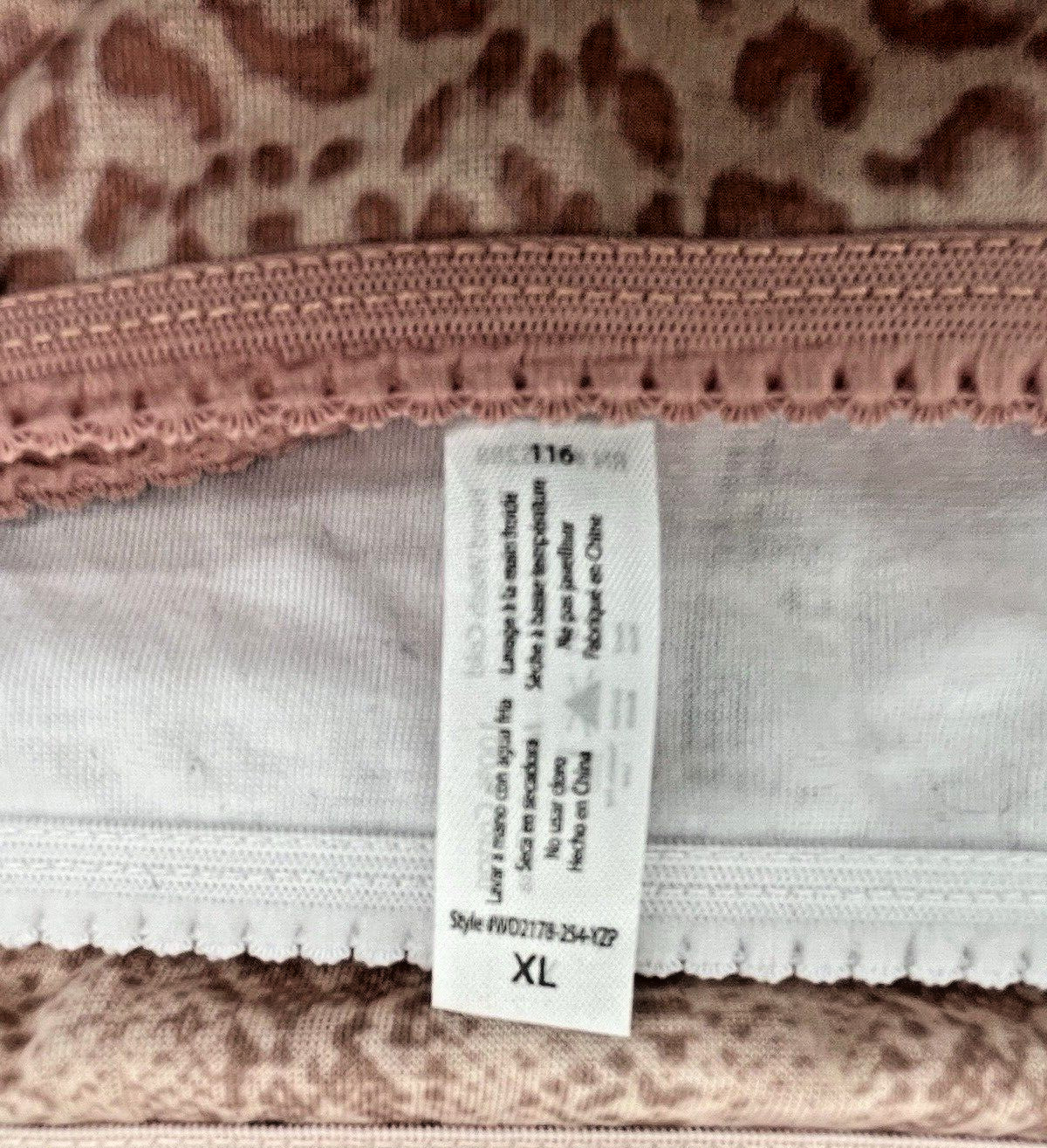 Icy Hot Women’s Hi-Cut Bikini SZ X-Large 3-Pk Animal Print Panties 100% Cotton