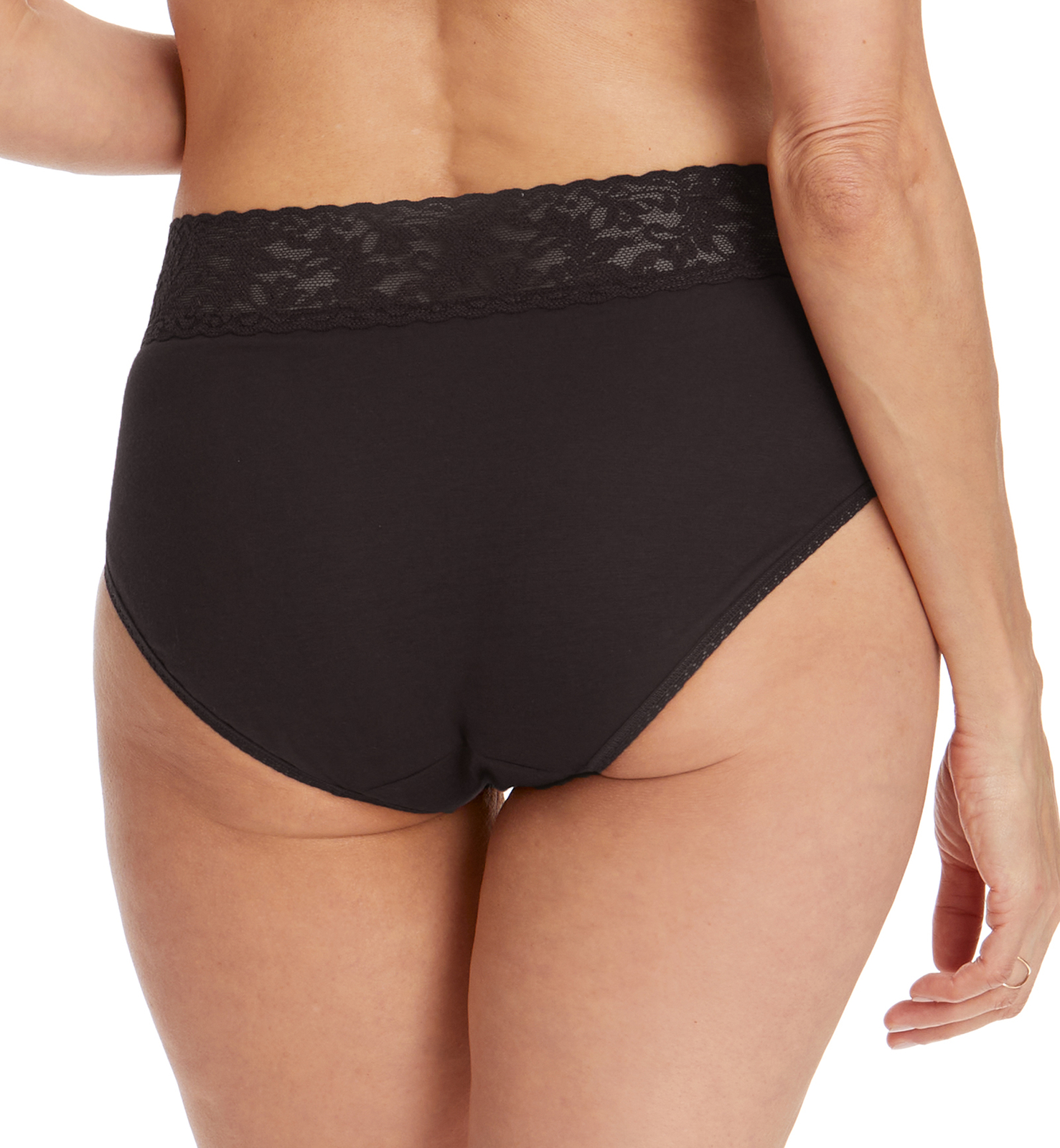 Hanky Panky Organic Cotton French Brief with Lace (892461)