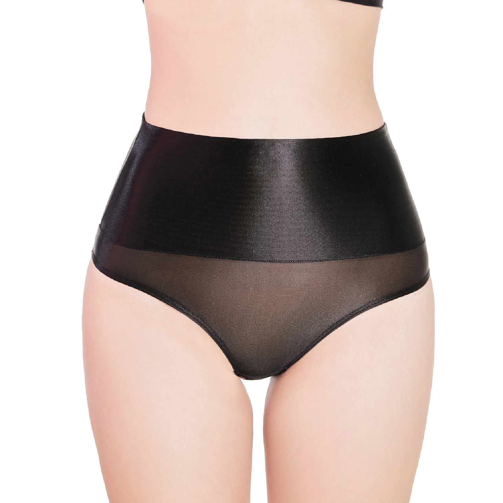 Women Thong Sheer Briefs Transparent Underpants Sports G-string Oil Shiny Yoga
