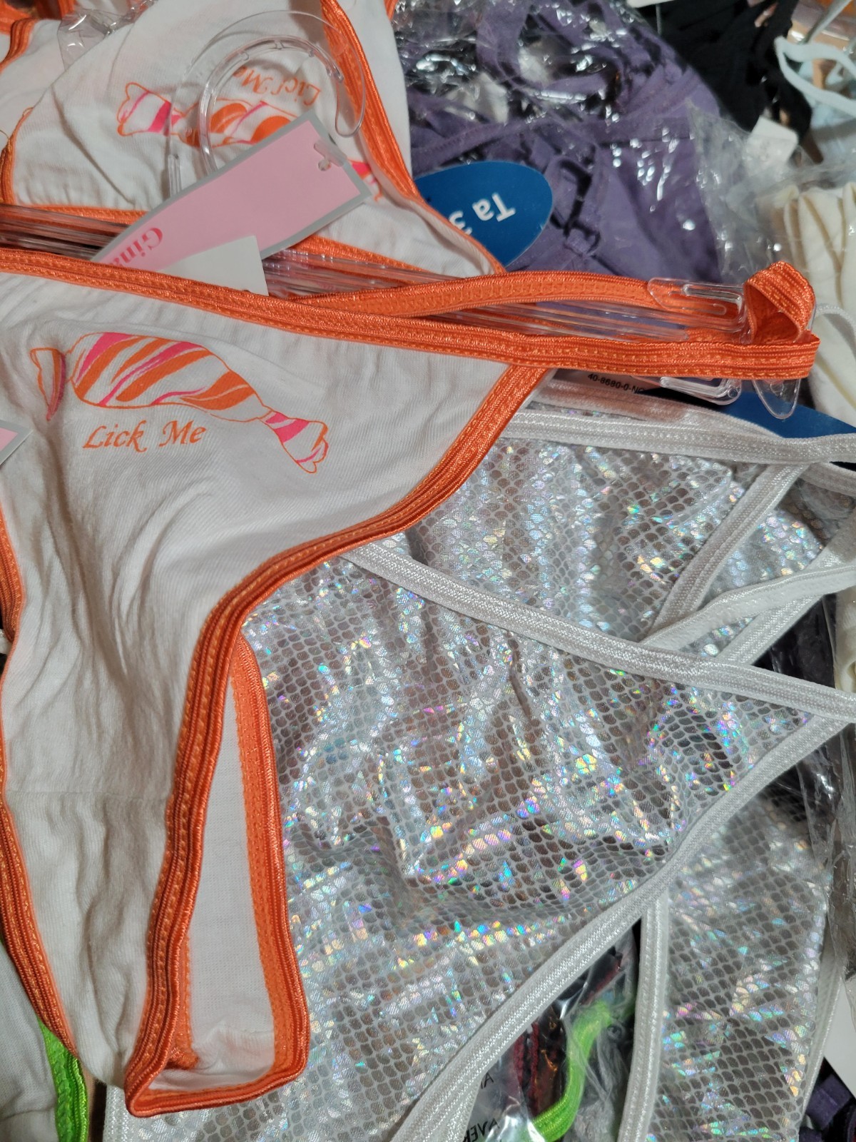 New Wholesale Lot 10 La Senza Women G-String Thongs Panties Underwear Large L