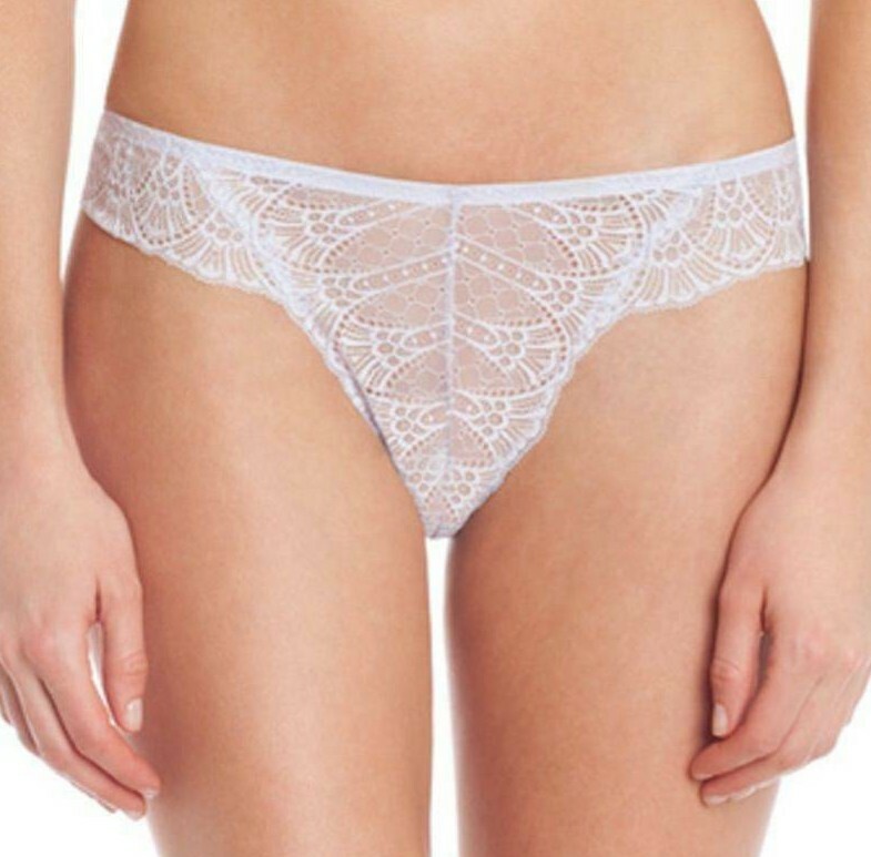 French LACE THONG Satin NYLON 5 colors! SHEER ladies Panties Peach XXS-XL