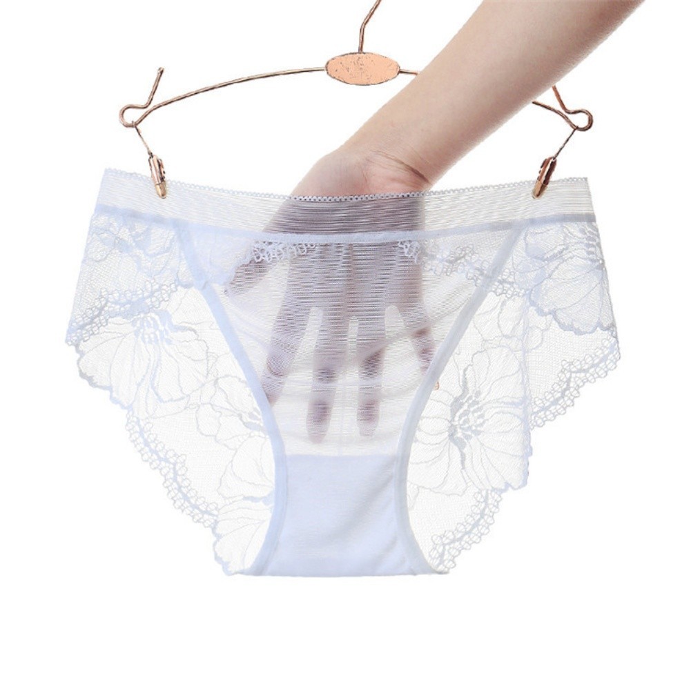 Breathable Lace Triangle Pants for Women with Hip Lifting and Comfortable Fit