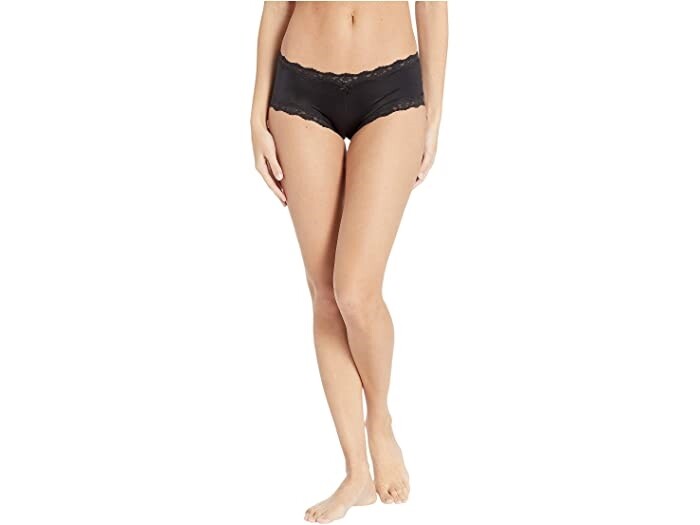 Maidenform Women’s 245524 Cheeky Micro Hipster Lace Underwear Black Size M