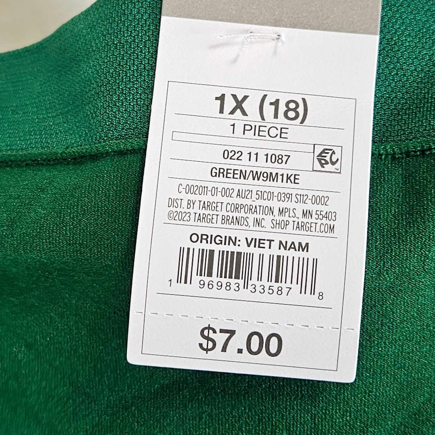 Auden 2pk Seamless Boy Shorts Women Plus Size 1X Stretch Green