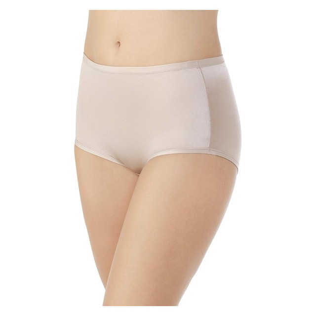 3 Pack Vanity Fair Body Caress Brief 13438 New Blue Quartz Coconut Sz 6 NWT