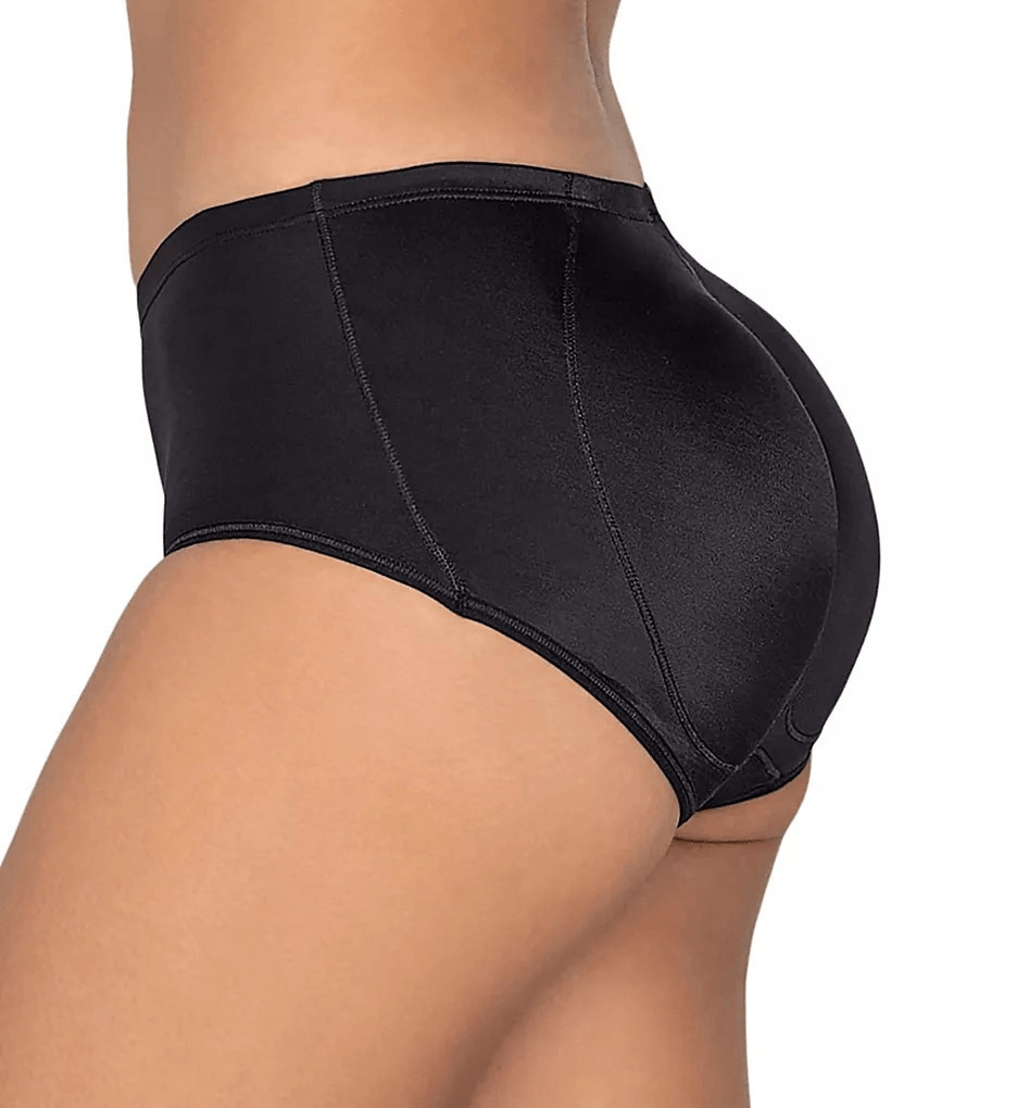 Leonisa Magic Benefit Padded Butt Lift Panty Black Medium