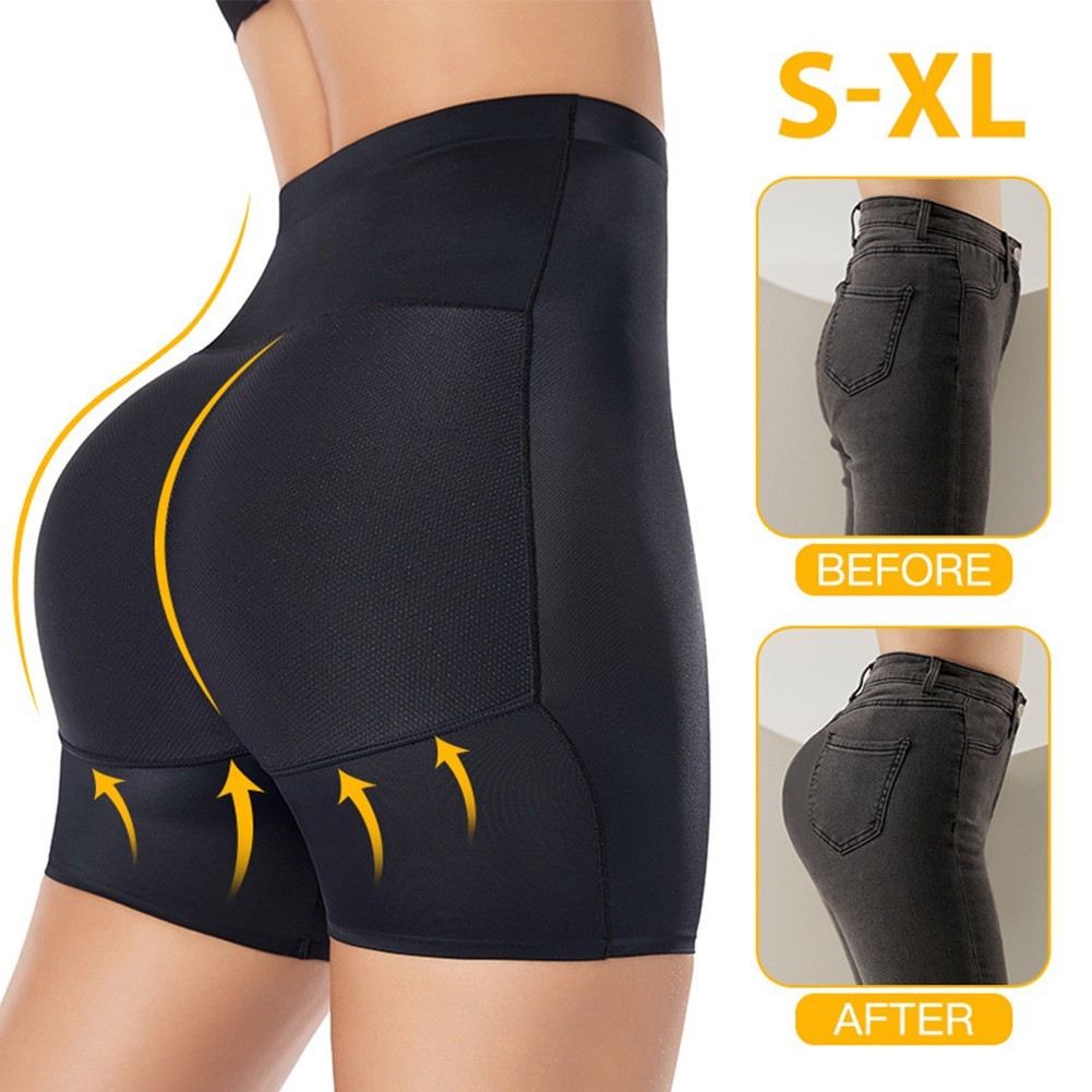 High Waist Butt Lifting Shapewear for Women Padded Pants for Curved Silhouette
