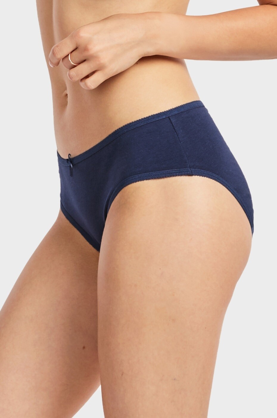 6 Pack Women’s Soft COTTON Stretch Fabric Mid Rise PANTIES Underwear LP1703CK