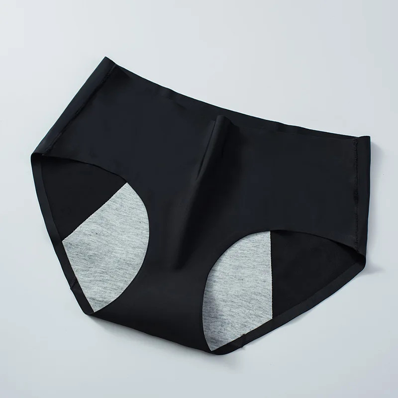 Mid Rise Period Brief Panties Leak Proof Absorbent Breathable Comfortable Fit