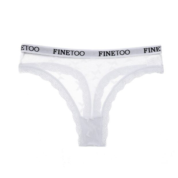 6-pack Lot Sexy Womens Sheer Panties Briefs Lace Trim Lingeries Thong Underwear