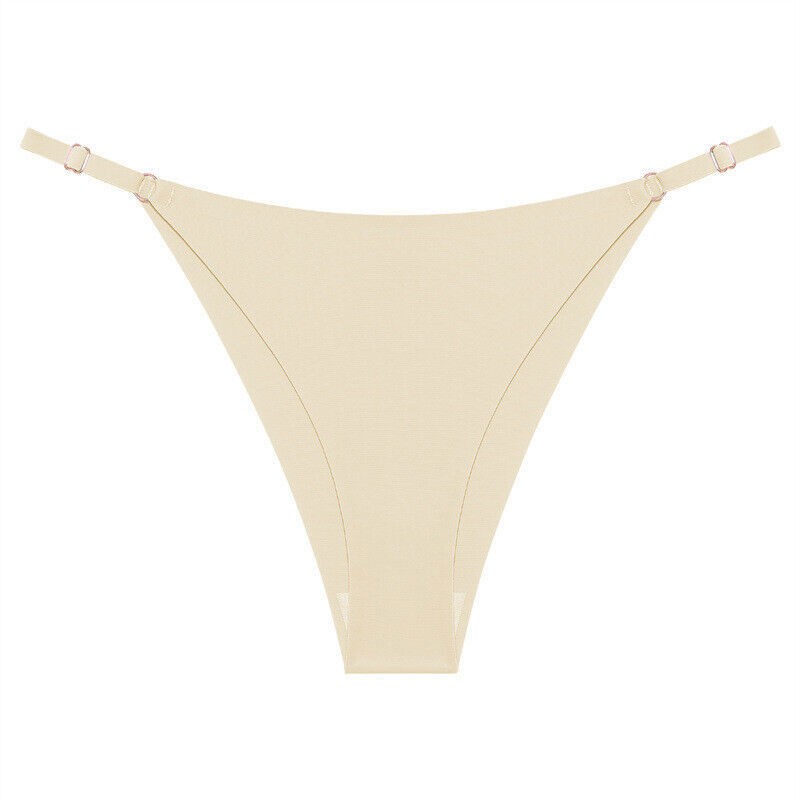 1/3/6 Pack Womens Thong G-strings Panties Sexy Seamless Soft Underwear Panty