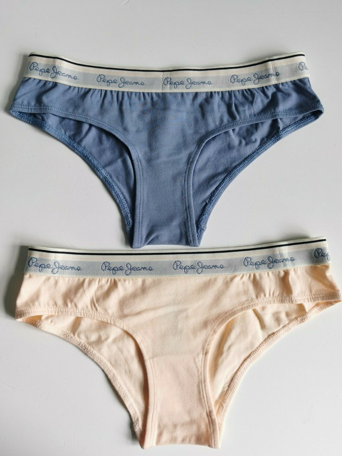 Pepe Jeans Women’s brief set of 2, 95% Cotton-5% Elastane, small, PLU10490/94/88