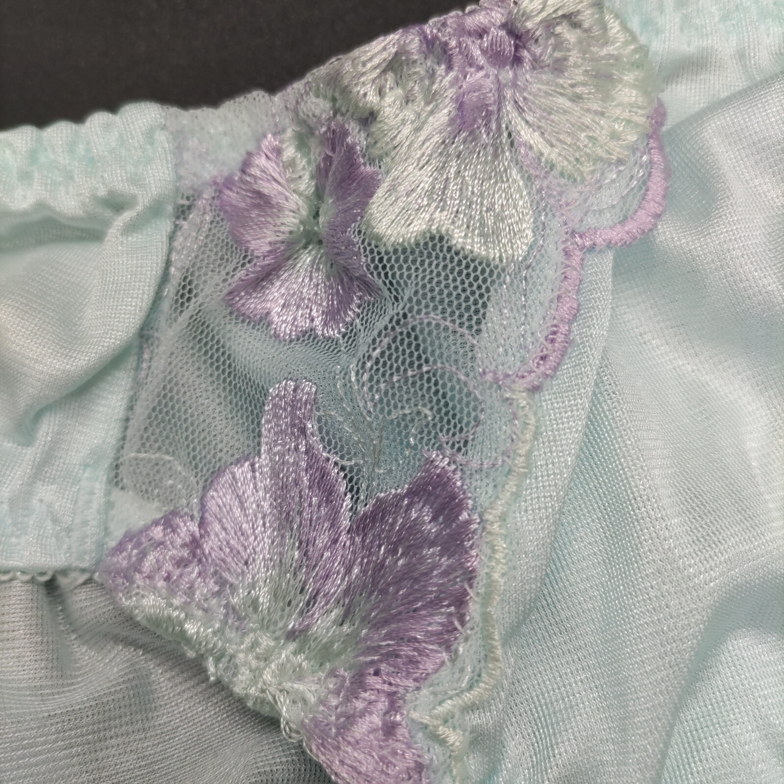 US SIZE XL SHINY NYLON TRICOT PANTIES from Japan